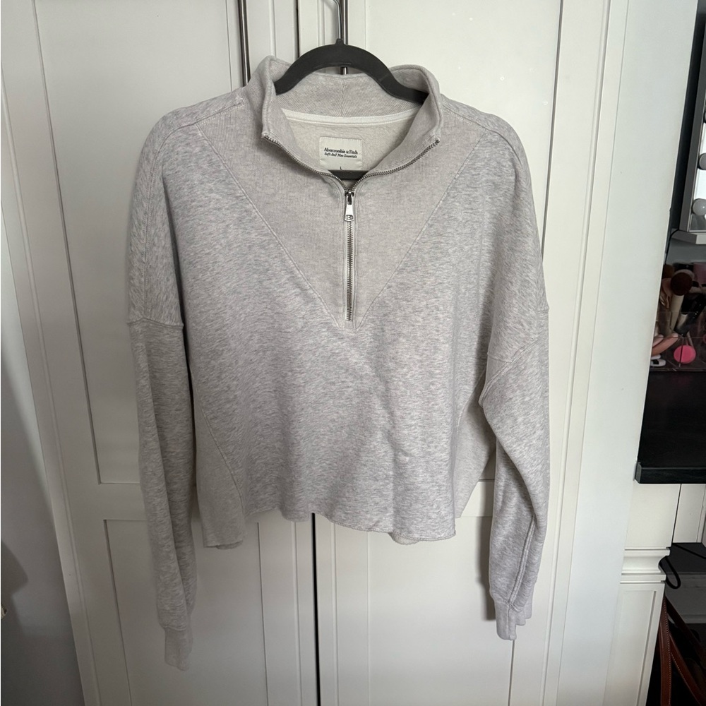 Abercrombie Quarter-Zip Sweatshirt